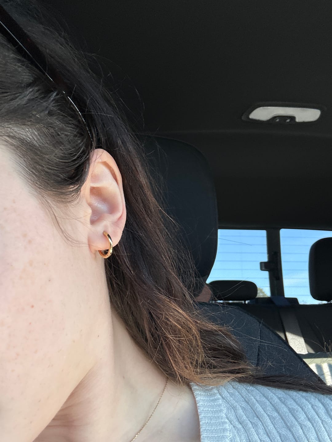 Customer photo review of Essential Earrings Extra Small