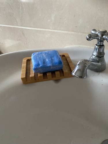 Customer photo review of Bamboo Soap Dish
