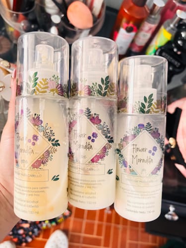 Customer photo review of Kit 6 Perfumes Para Cabello Travel Size