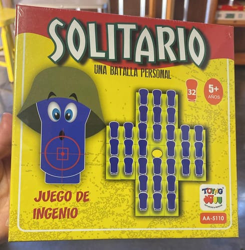 Customer photo review of Juego de Mesa Solitario - Toyng