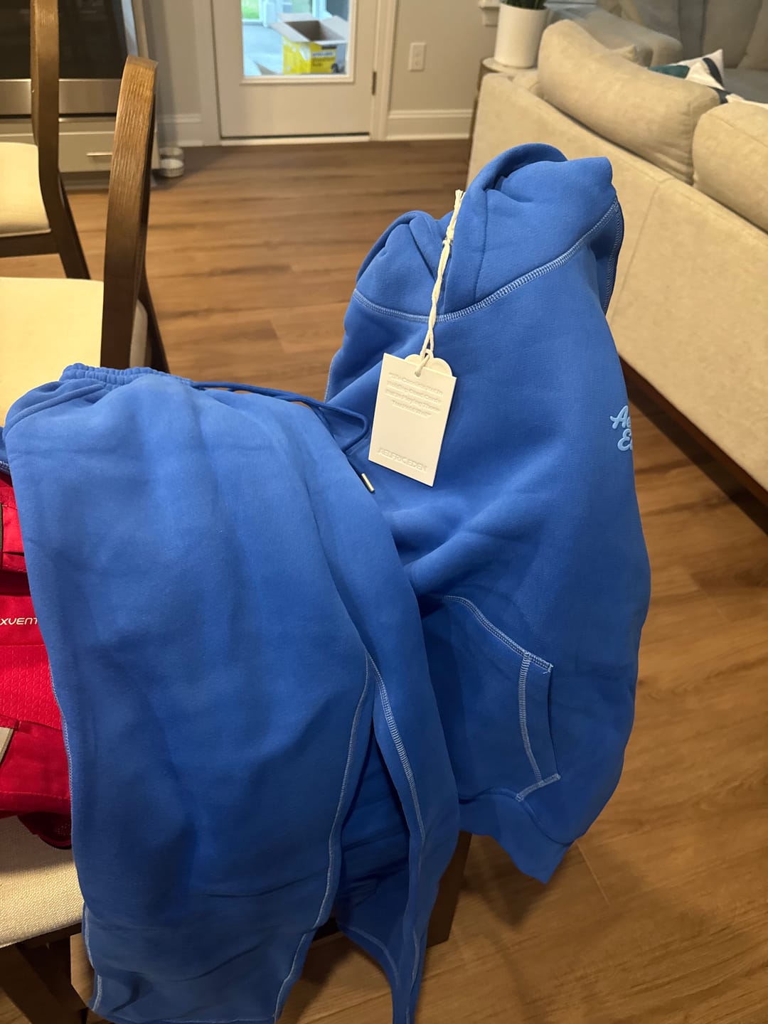 Customer photo review of Soufflé Classic Hoodie Sets