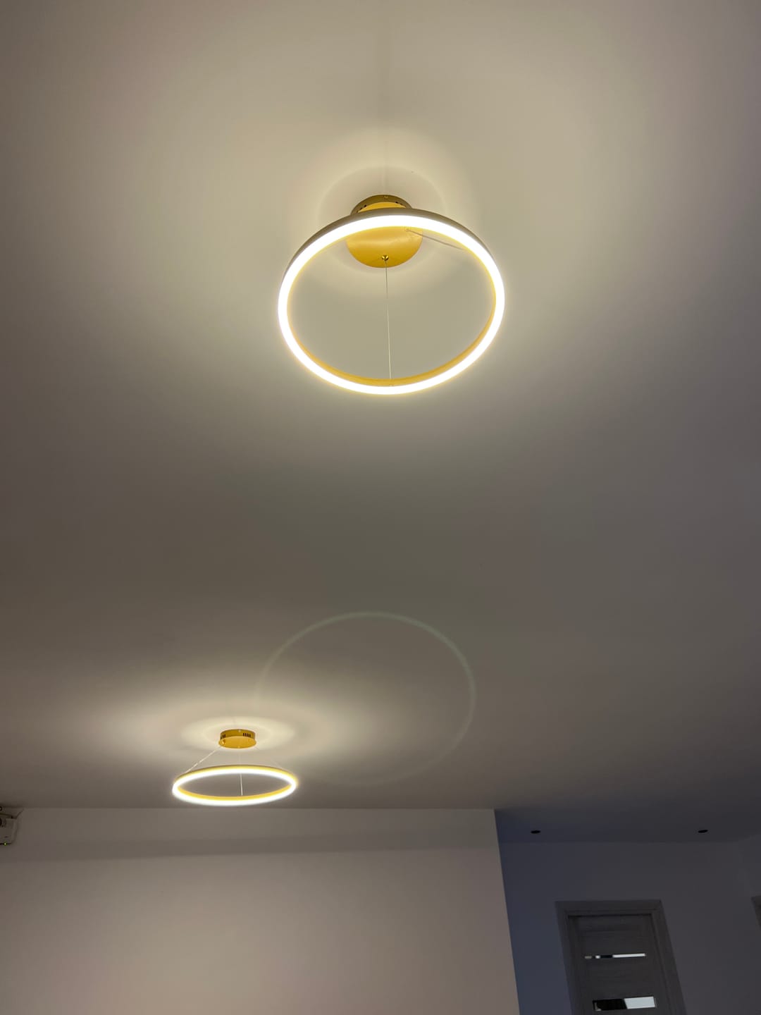Customer photo review of Lustra LED WONDERLAND Gold 1 Segment Echivalent 300W