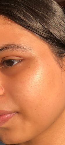 Customer photo review of DREAM GLAZE - Peptide Milk Toner