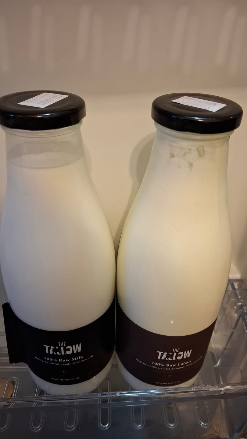 Customer photo review of 1L Raw Milk & 1L Raw Laban