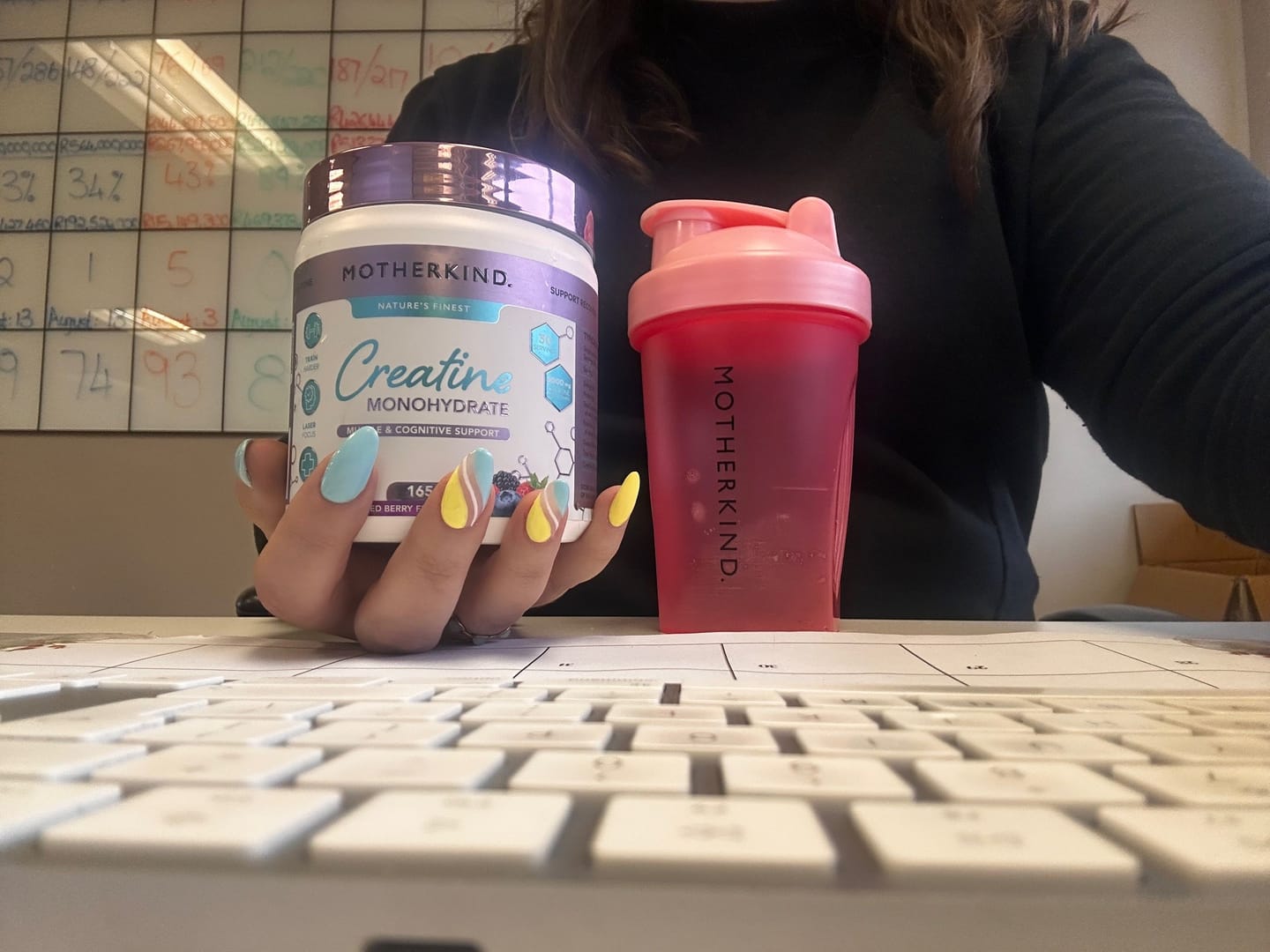 Customer photo review of Creatine Monohydrate