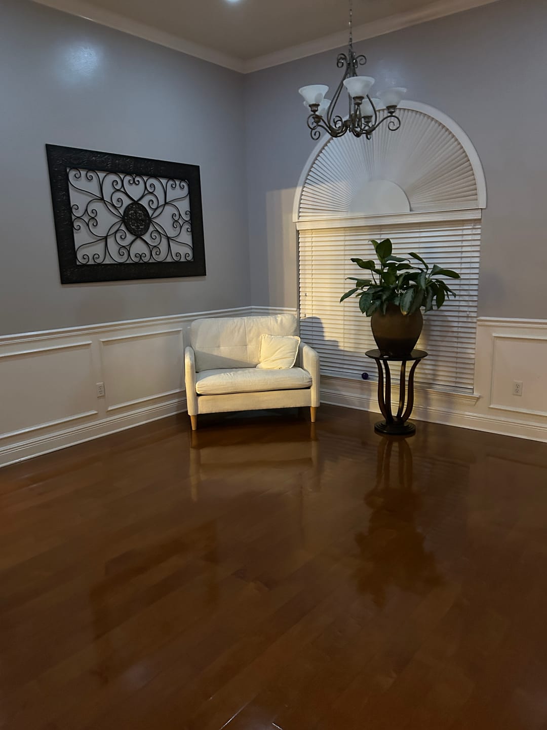 Customer photo review of 47” Small Loveseat Sofa (5 Colors)