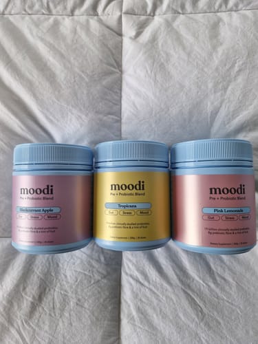 Customer photo review of Original Pre + Probiotic Bundle