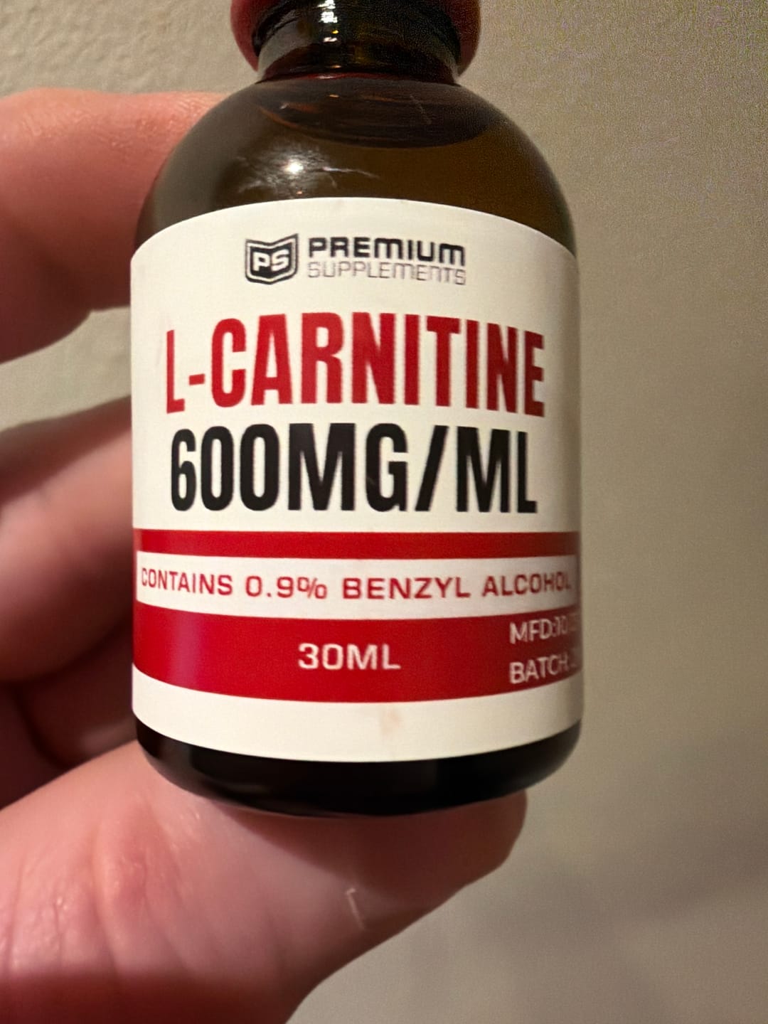 Customer photo review of L-Carnitine