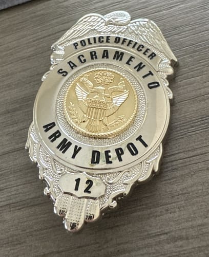 Customer photo review of Customizable Badge MA16