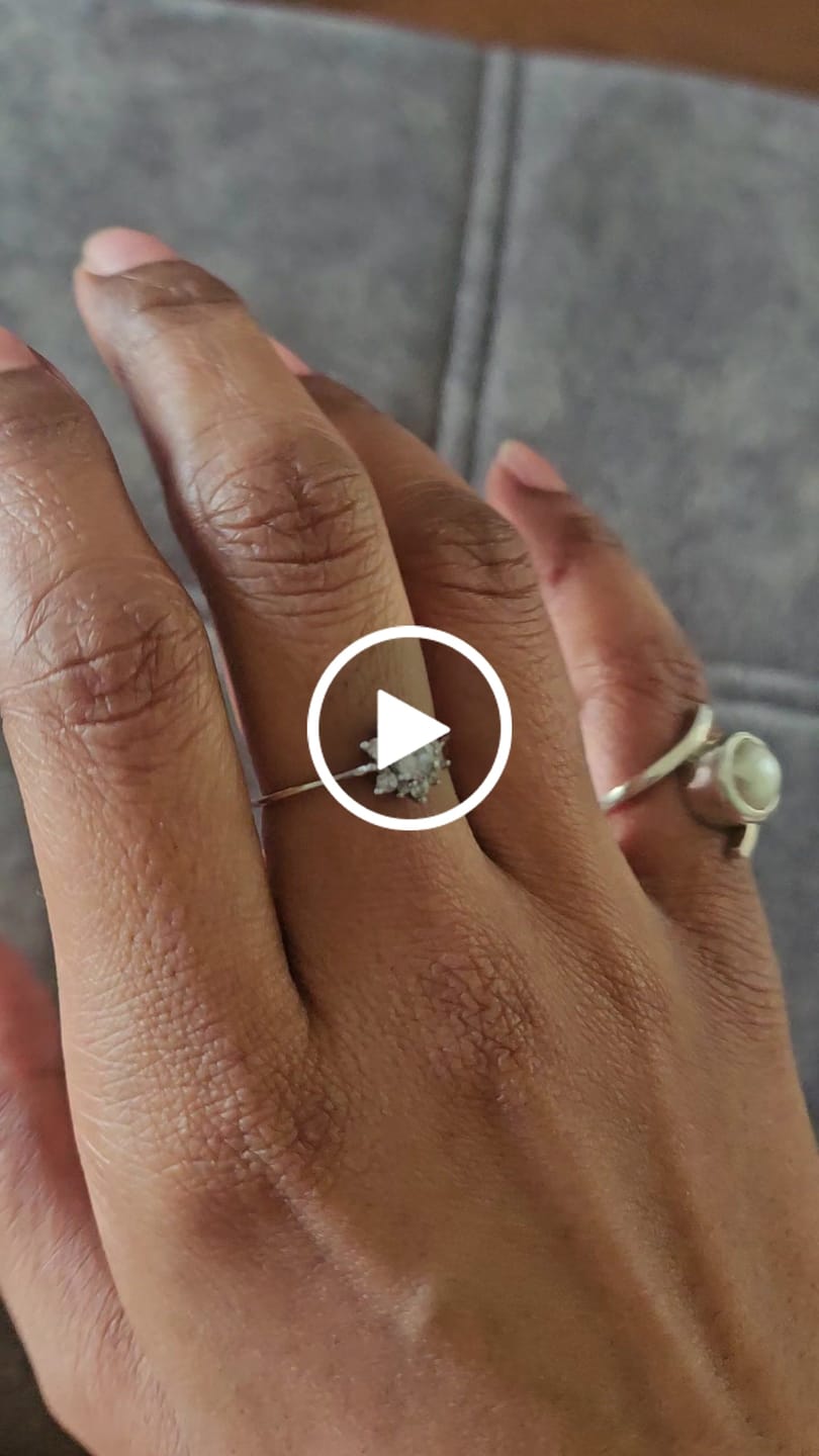 Customer video review of Blooming 925 Silver Romance Ring