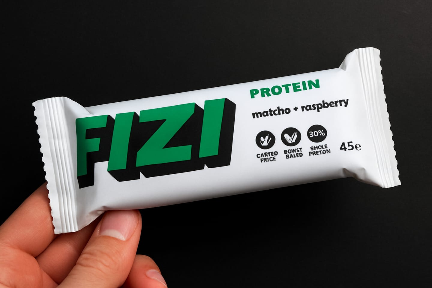 Customer photo review of Matcha + Raspberry