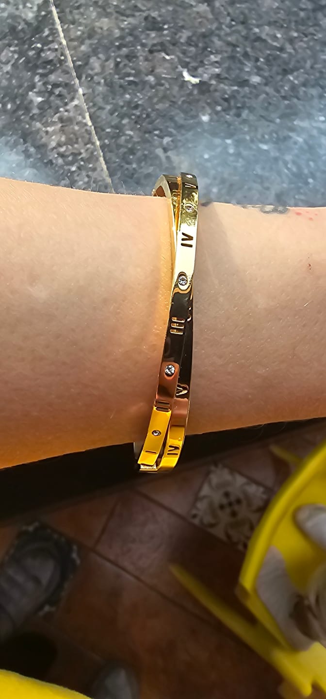 Customer photo review of Roman Tales Bracelet
