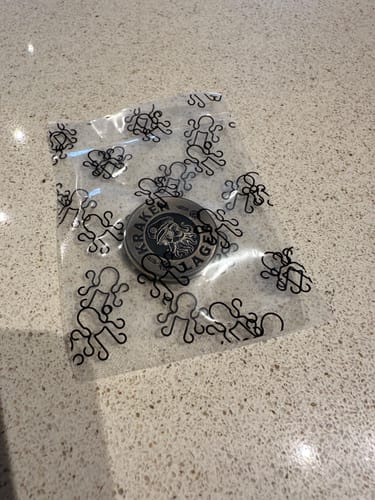 Customer photo review of 🍺 Kraken Lager Golf Ball Marker