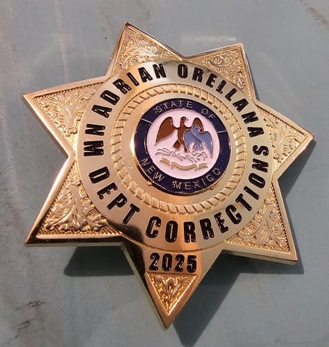 Customer photo review of Customizable Badge MA24