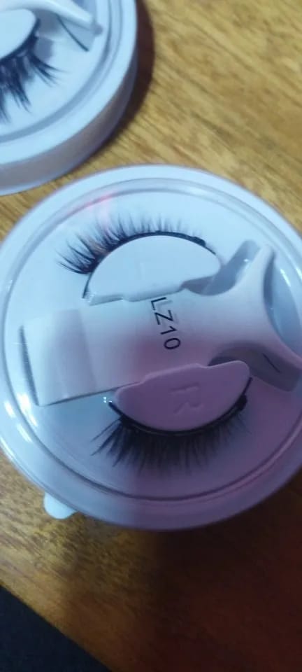Customer photo review of MagLuxe™ Magnetic Lashes