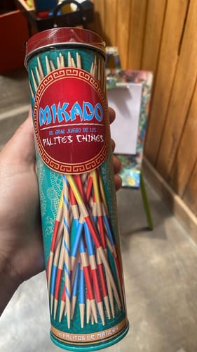 Customer photo review of Juego De Mesa Mikado - Toyng