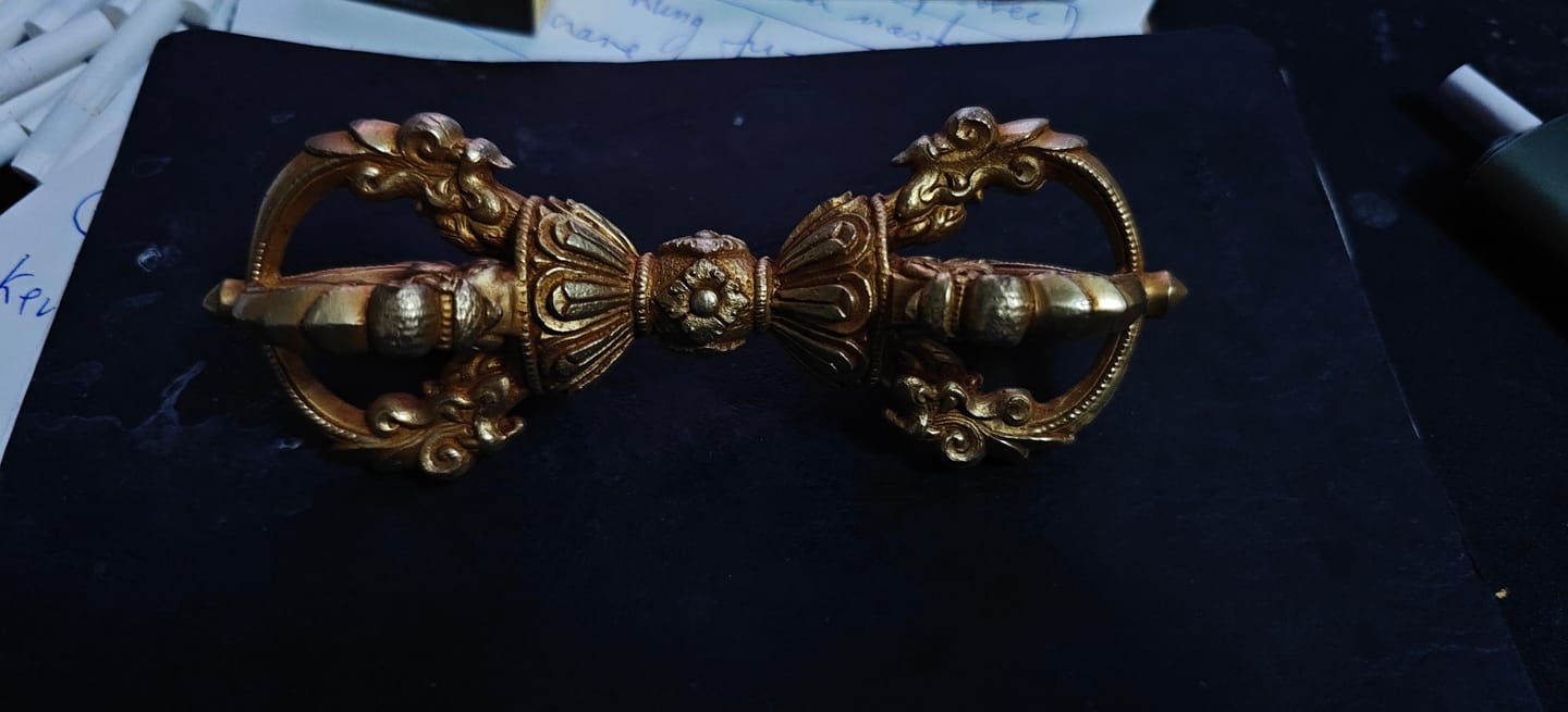 Customer photo review of Handcrafted Vajra Buddhist Ritual Tool | Enlightenment Artifact
