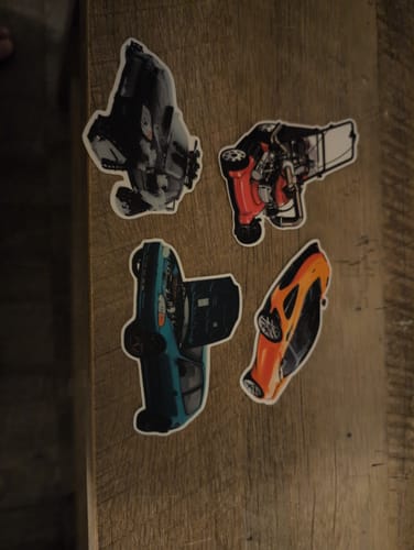 Customer photo review of Giveaway Civic Sticker
