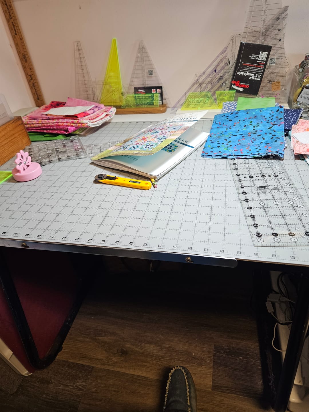 Customer photo review of Dual Sided Cutting Mat, Quilters Select