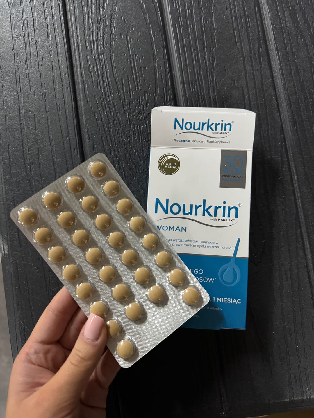 Customer photo review of Suplement diety Nourkrin® Woman