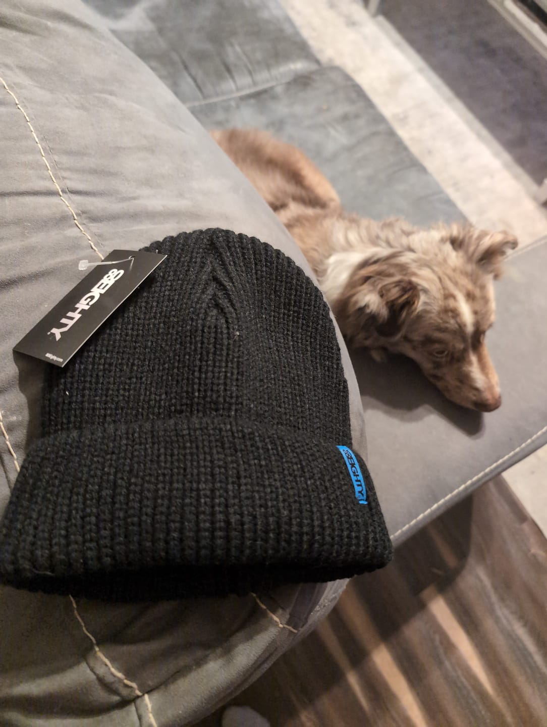 Customer photo review of 80eighty® Onyx Beanie