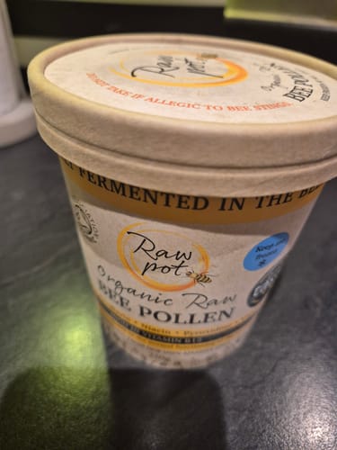 Customer photo review of Organic Raw Bee Pollen