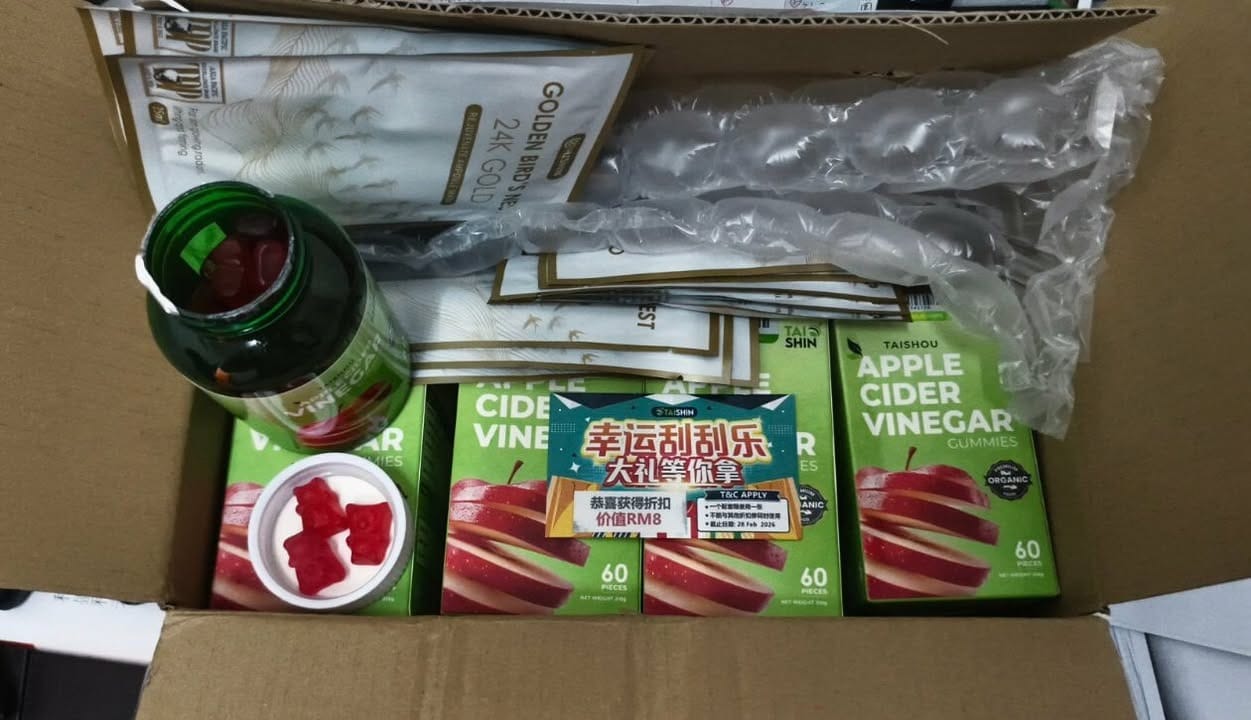 Customer photo review of Taishou Apple Cider Gummies