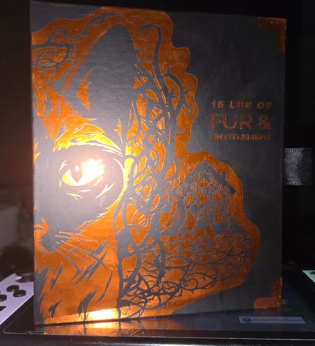 Customer photo review of 15 lbs of Fur and Entitlement with Old Gods of Appalachia