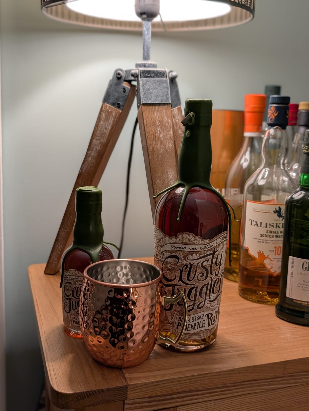 Customer photo review of Crusty Juggler Miniature Rum Selection