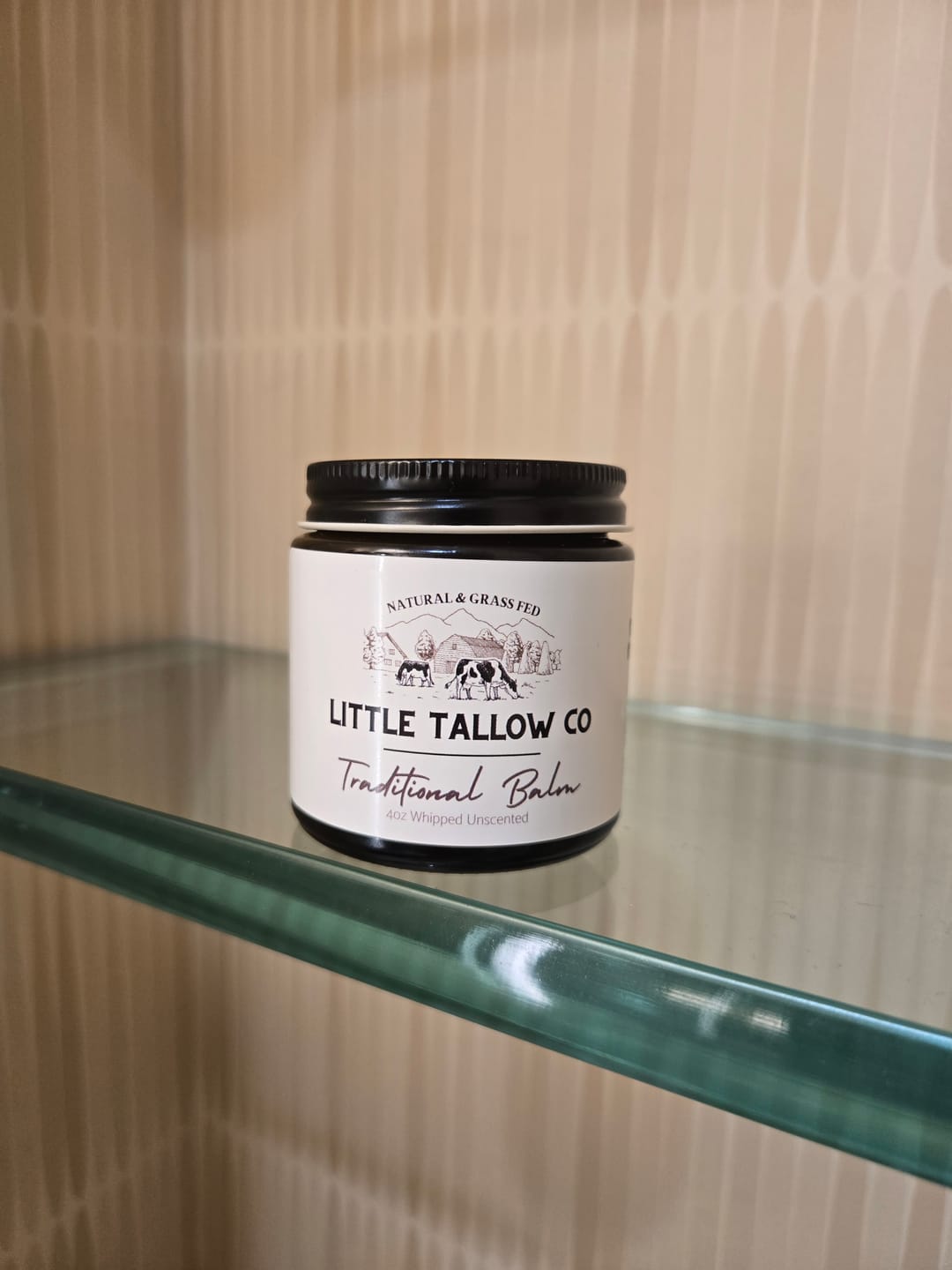 Customer photo review of Traditional Whipped Tallow Balm - 4oz Glass Jar