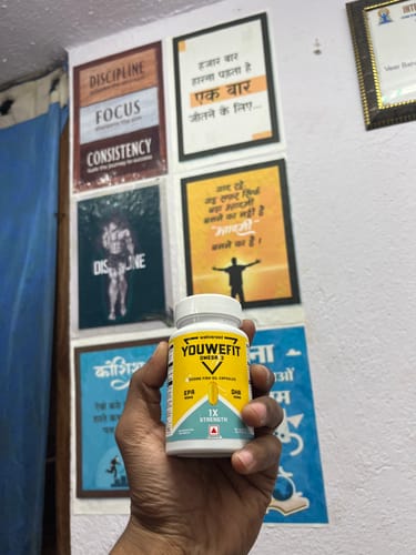 Customer photo review of YouWeFit Omega-3 Fish Oil (60 Capsules), 1000mg