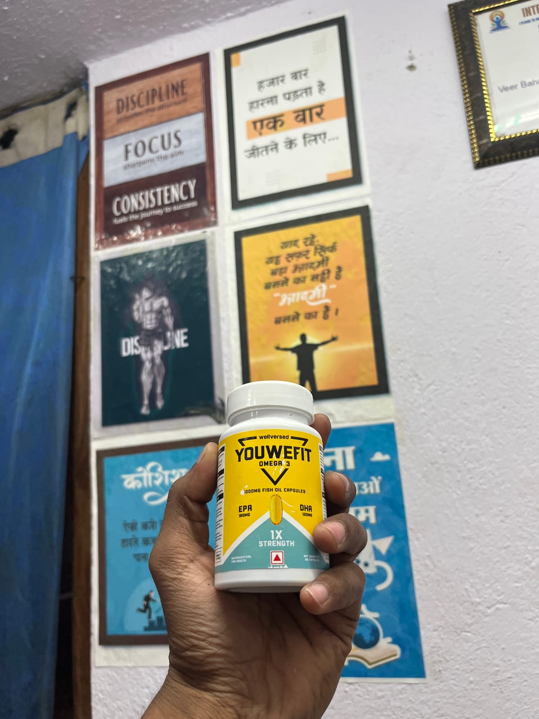 Customer photo review of YouWeFit Omega-3 Fish Oil (60 Capsules), 1000mg