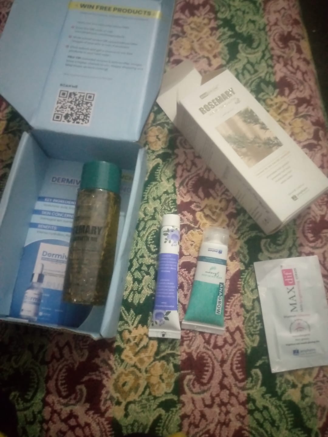 Customer photo review of Anagrow Rosemary Hair Oil