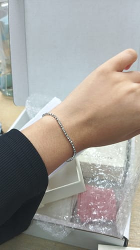 Customer photo review of Ella Tennis Bracelet
