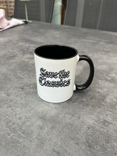 Customer photo review of TassenExpress - Becher Keramik Tasse mit Logo bedruckt 325ml Firmenlogo