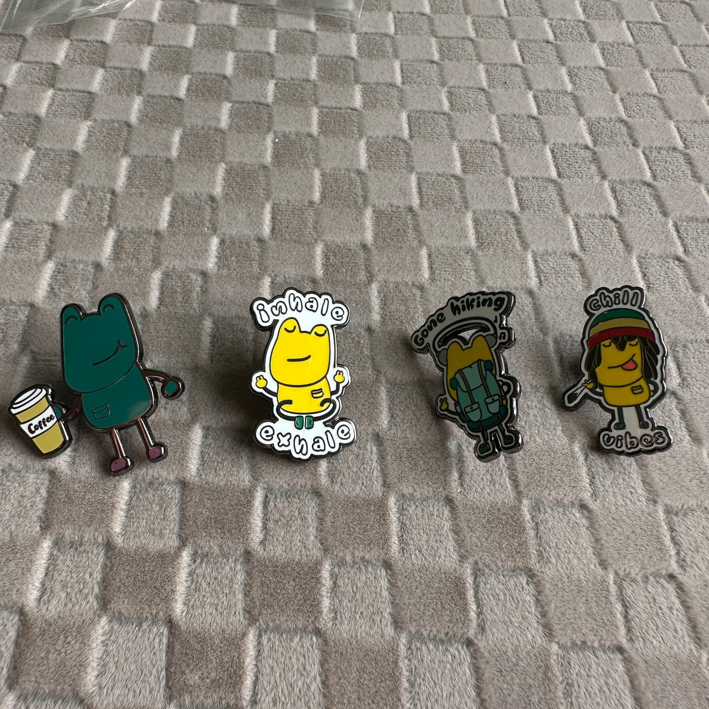 Customer photo review of Custom Enamel Pins