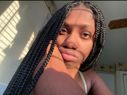 Customer photo review of Premium + Authentic Raw Shea Butter