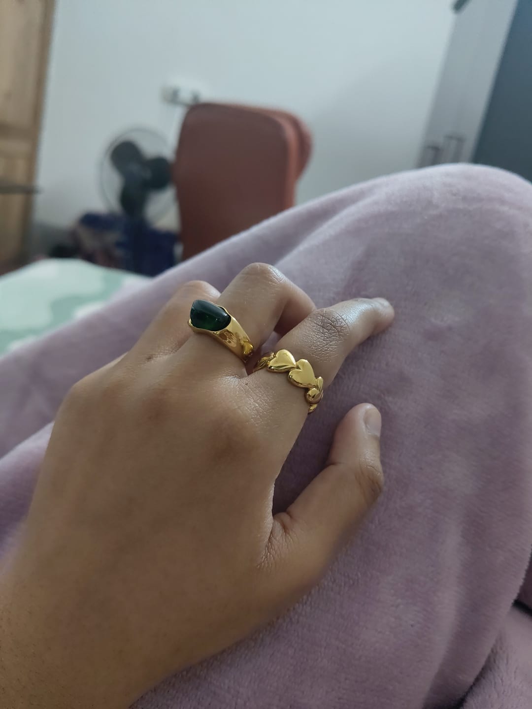 Customer photo review of Passion Heart Ring
