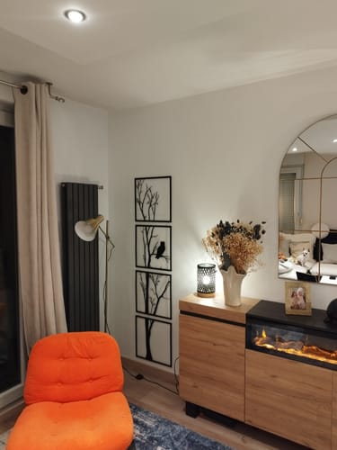 Customer photo review of Décoration Murale en Métal - Arbre et hibou