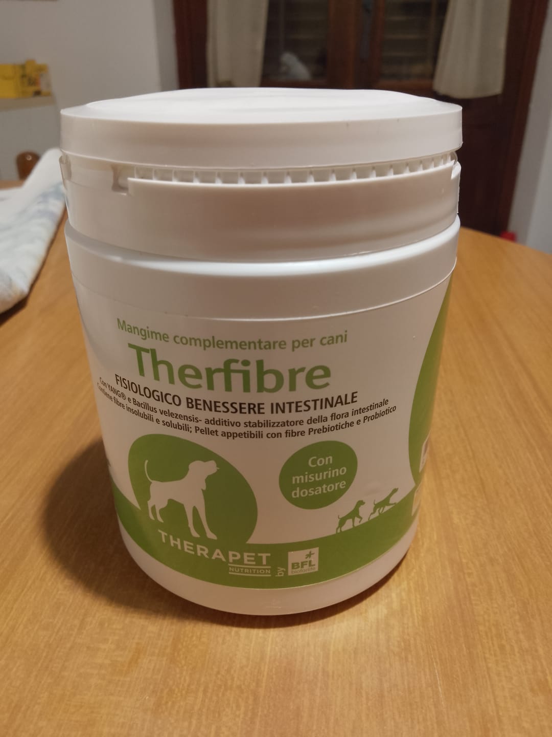 Customer photo review of THERFIBRE  500g - Per il benessere intestinale nel cane e nel gatto