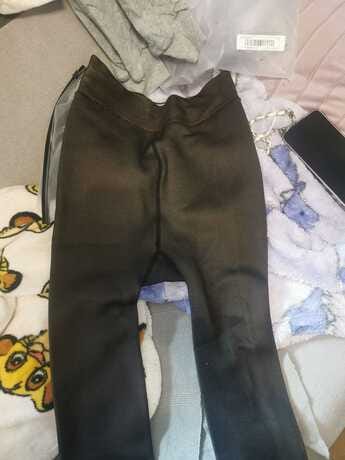 Customer photo review of Collant Polaire Peau Noire