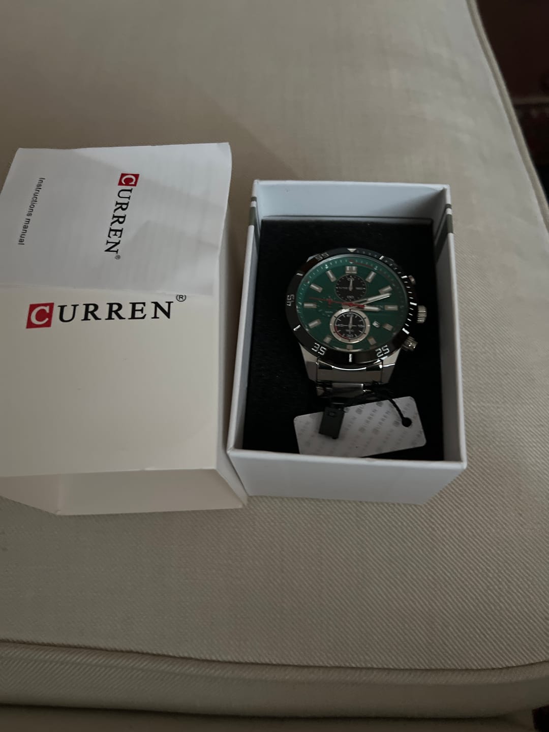 Customer photo review of Curren Berna® orologio uomo acciaio