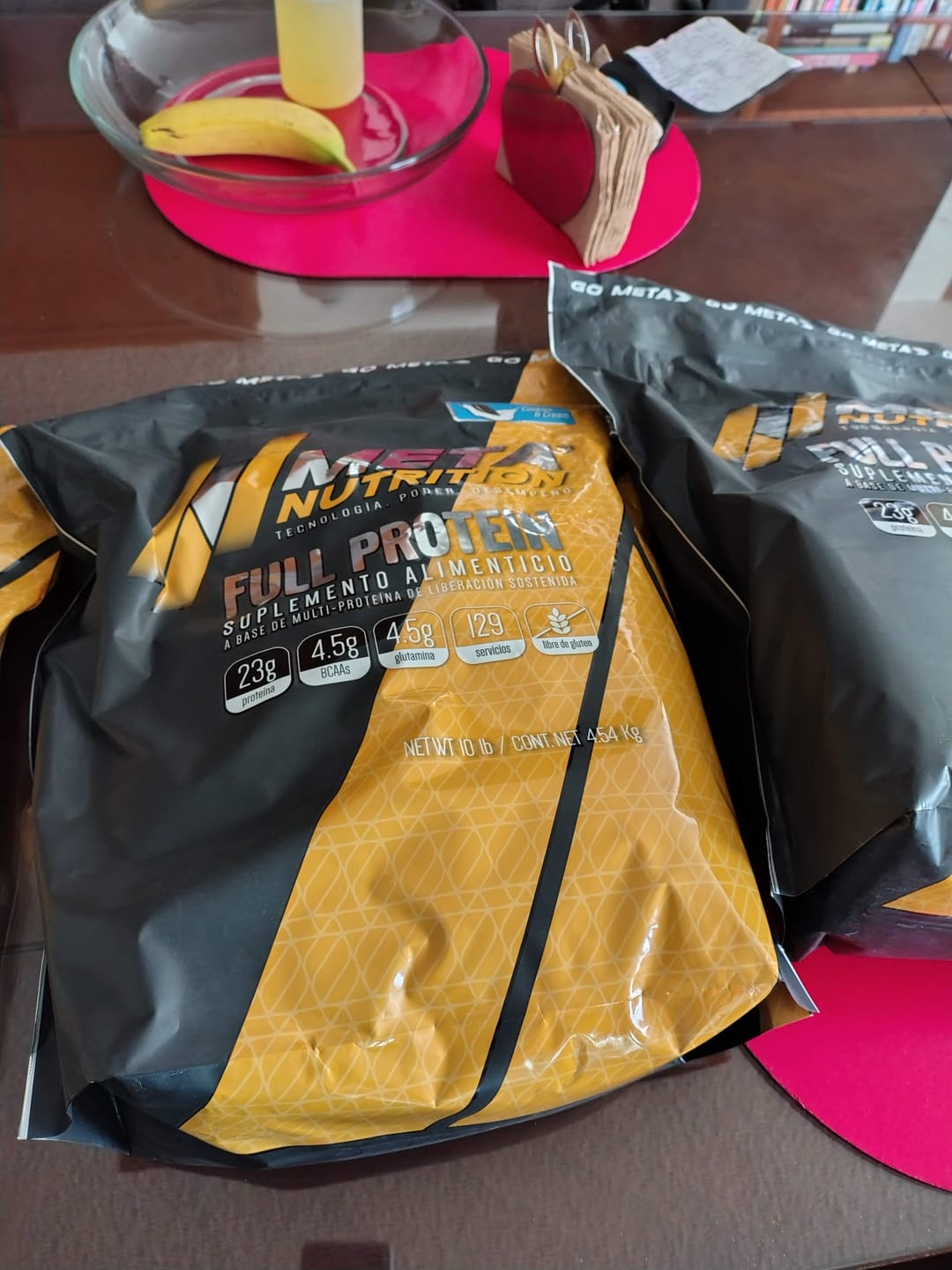 Customer photo review of Full Protein 10 lb, 129 servicios