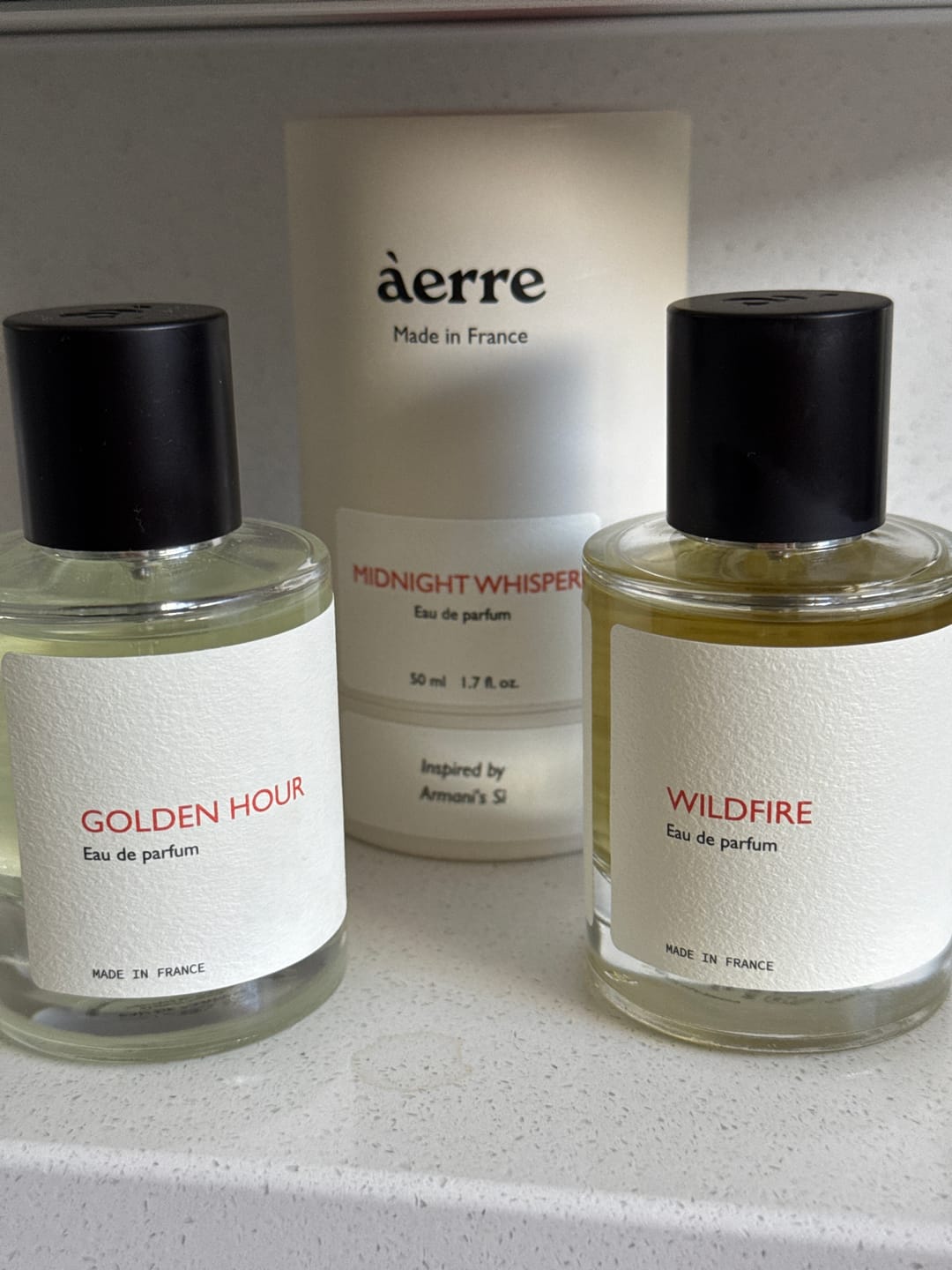 Customer photo review of Midnight Whisper