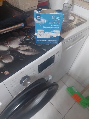 Customer photo review of דפי ניקוי למדיח