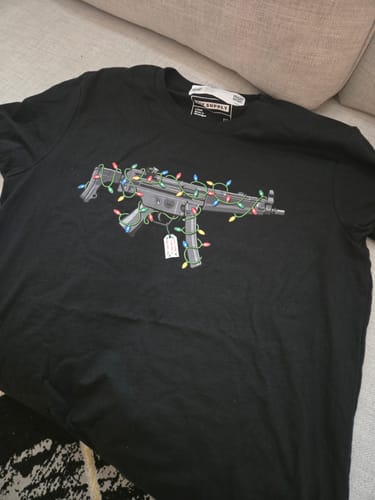 Customer photo review of MP5 Shirt