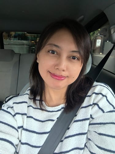 Customer photo review of Super Peptide SPF Lip Tint