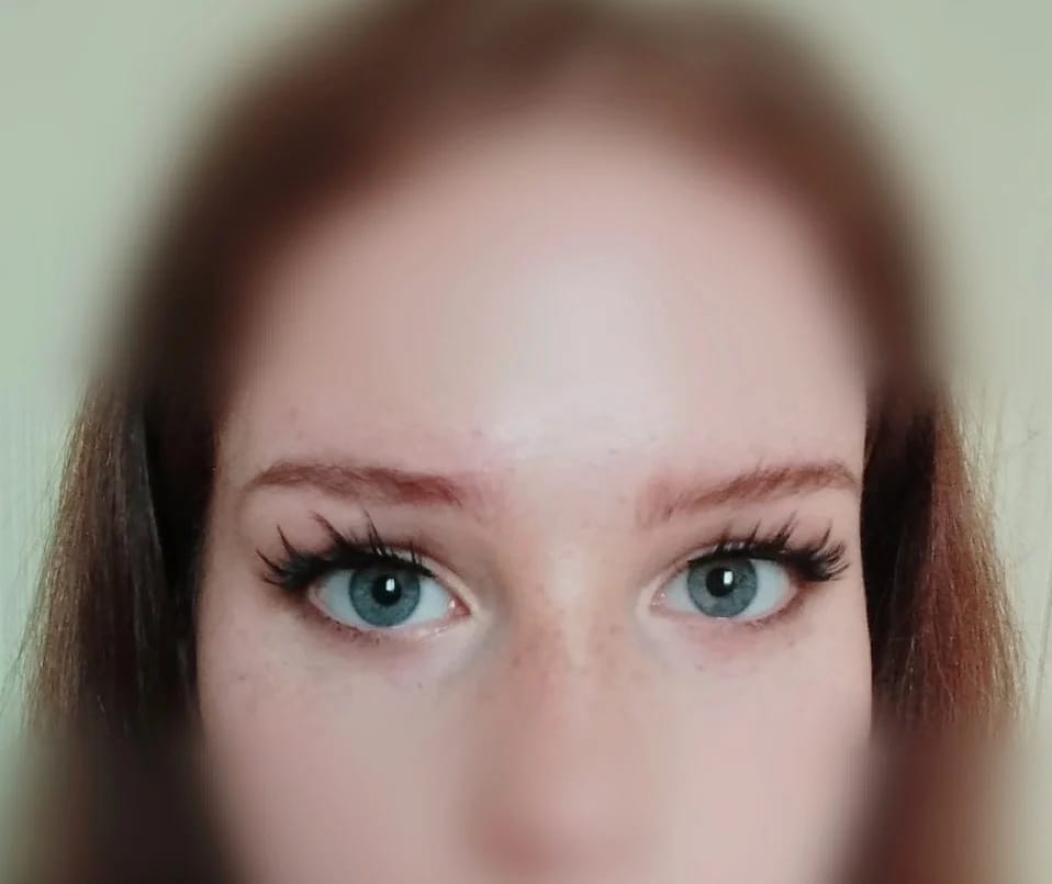 Customer photo review of MagLuxe™ Magnetic Lashes
