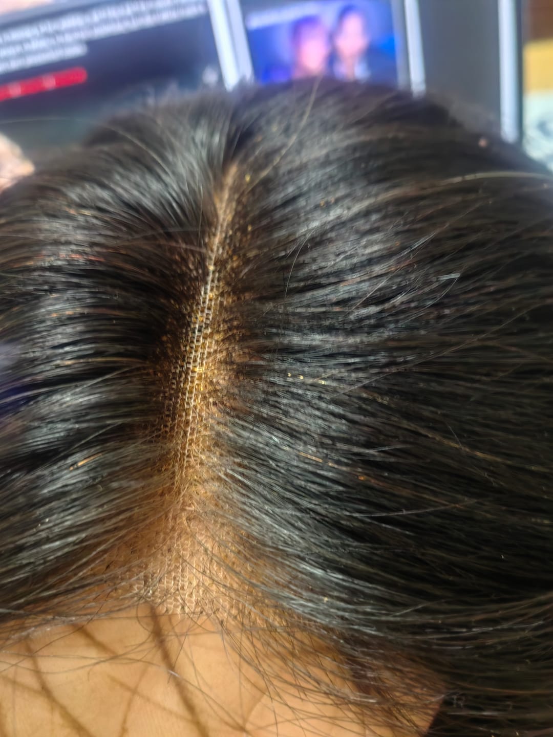 Customer photo review of Double Drawn Glue-less Pre- Bleached Bob 8 Inch - 14 Inch With 5 X 5 Closure