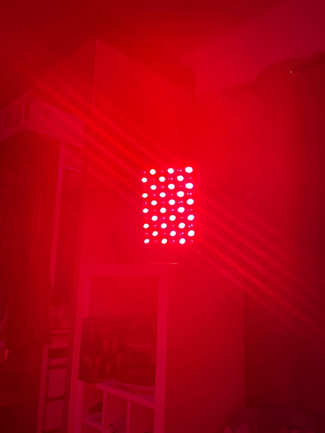 Customer photo review of Koanna® Luma300™ – Kraftvolles, kompaktes Rotlicht-Panel